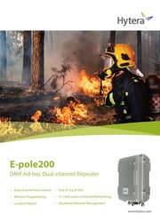 E pole200 brochure cover