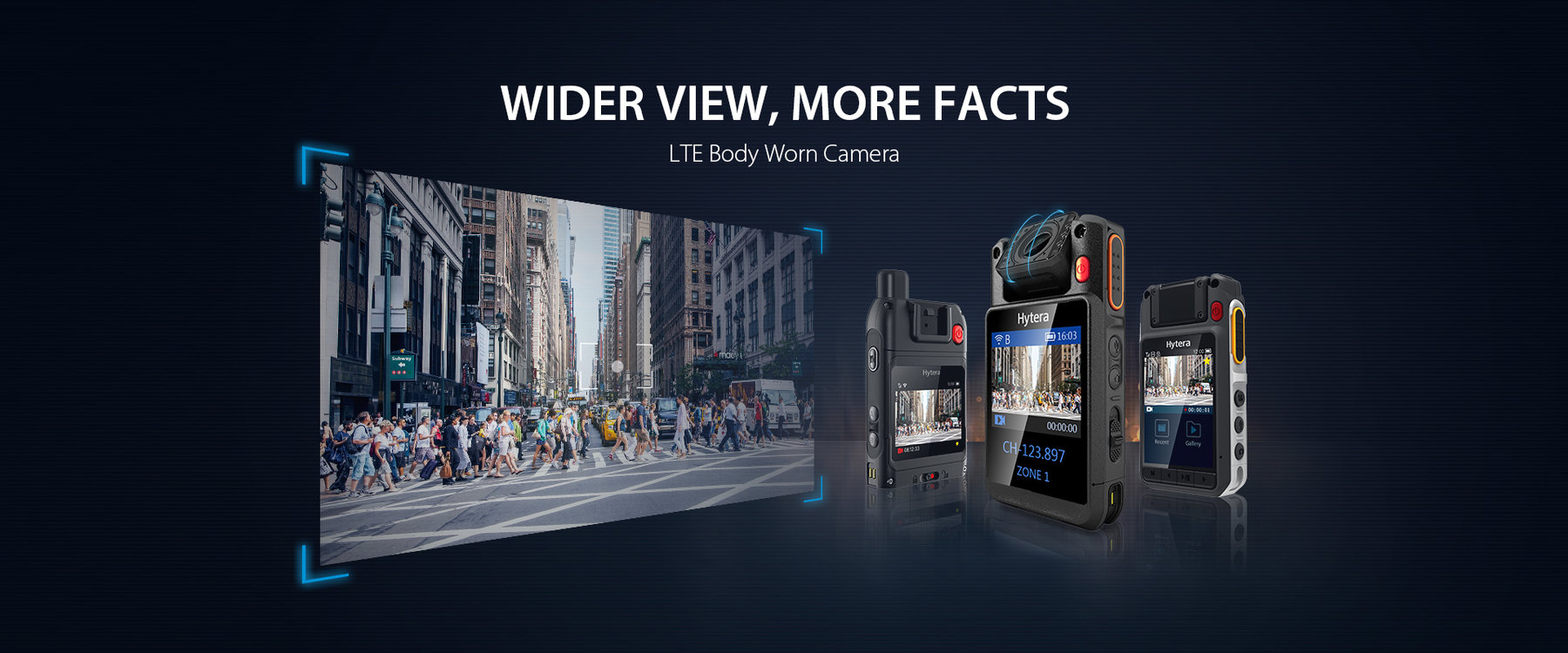 Wider view more facts bodyworn camera