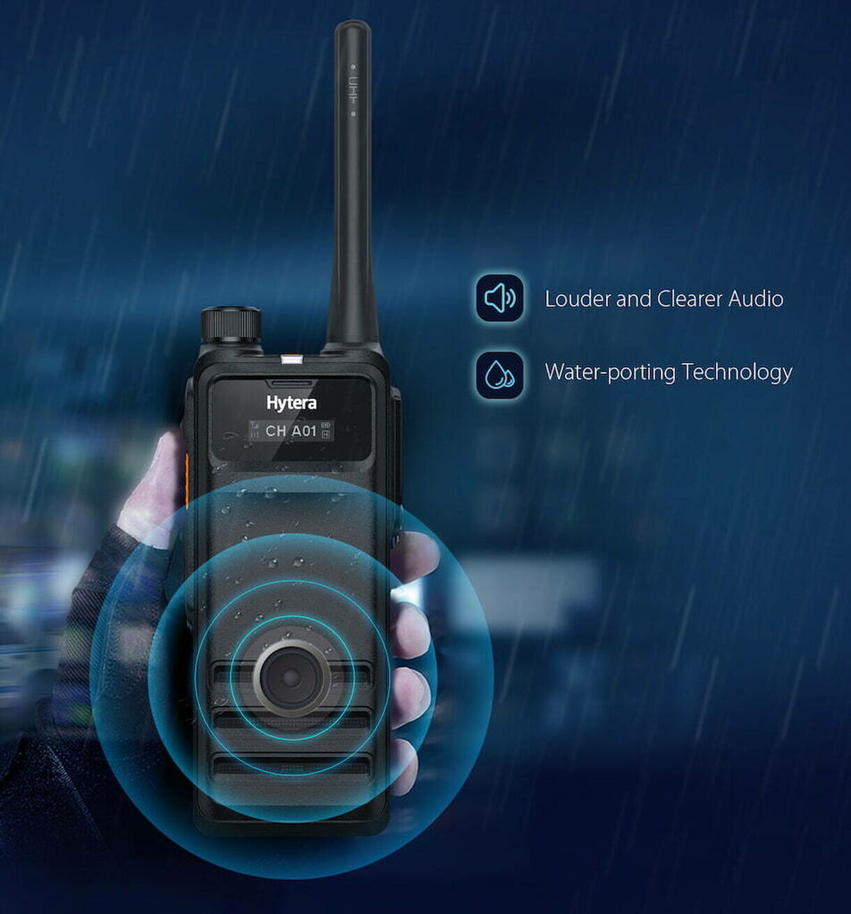 Waterproof Two-Way Radios | Hytera EU