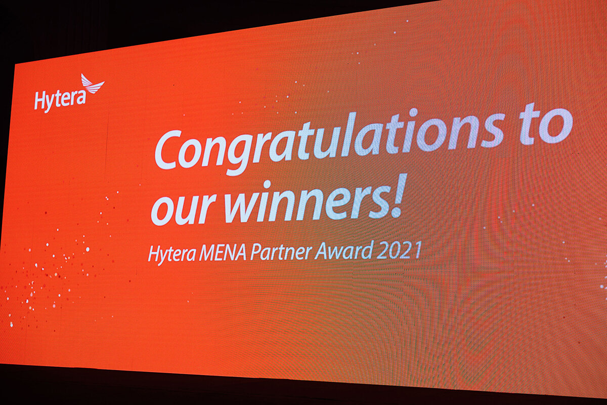 HYTERA MENA PARTNER AWARD 2021