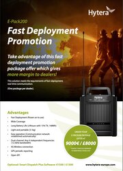 E Pack200 Fast Deployment Promotion Package cover